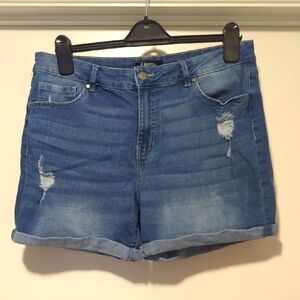 D.Jeans Women's Distressed Jean Shorts